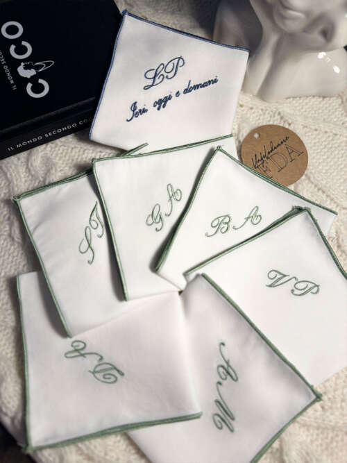 Fazzoletto Lacrime di Gioia Personalizzato